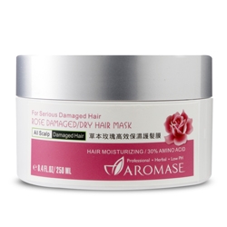 AROMASE Маска с розой для поврежденных сухих волос Rose Damaged/Dry Hair Mask 250 мл