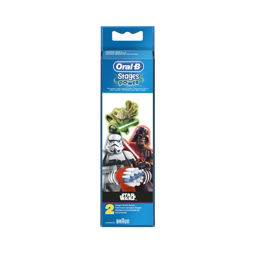 

ORAL-B Насадки для электрической зубной щетки Stages Power Star Wars EB10K