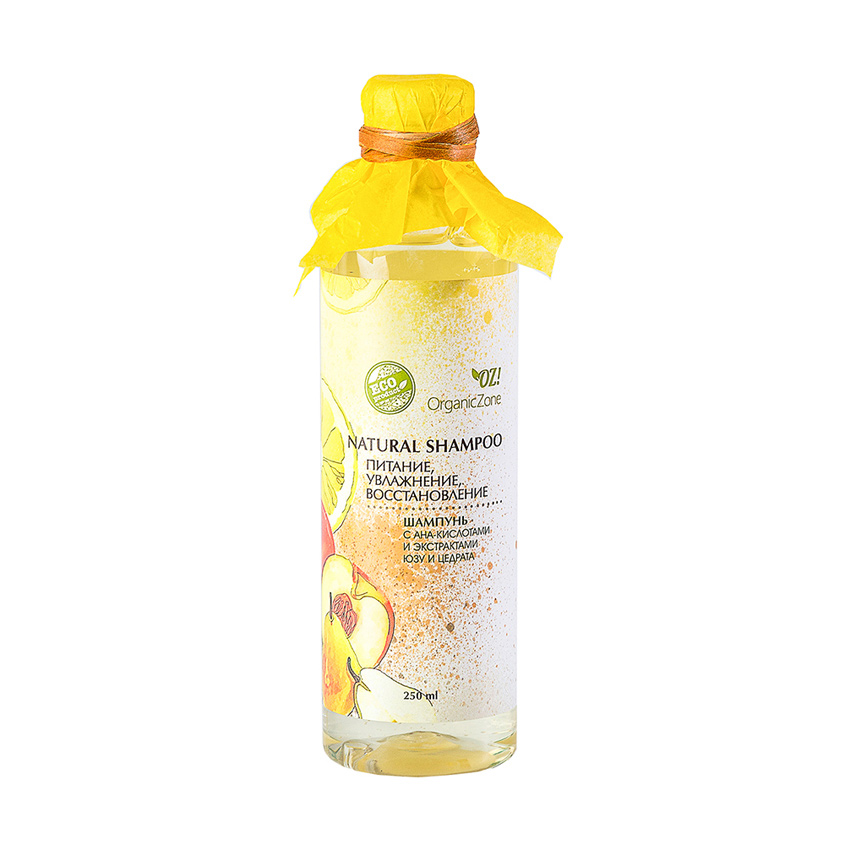 

OZ! ORGANICZONE Шампунь с AHA-кислотами Питание увлажнение восстановление