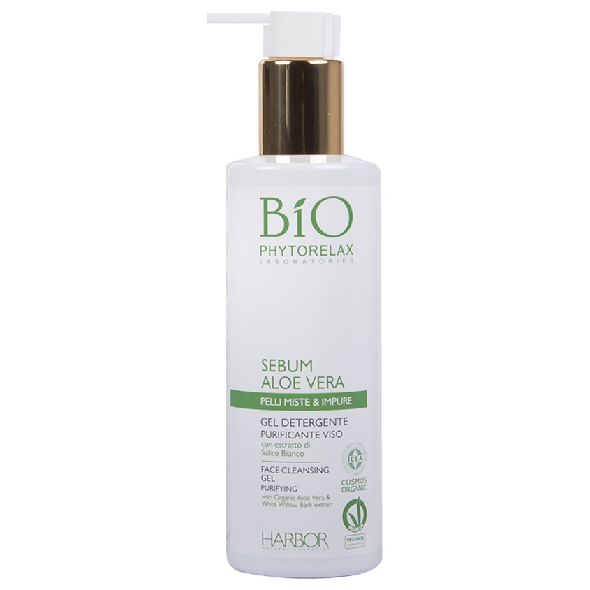 

PHYTORELAX Гель для лица очищающий с алоэ вера