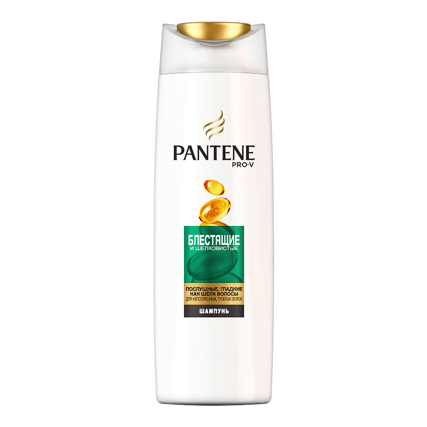 

PANTENE Шампунь Блестящие и шелковистые