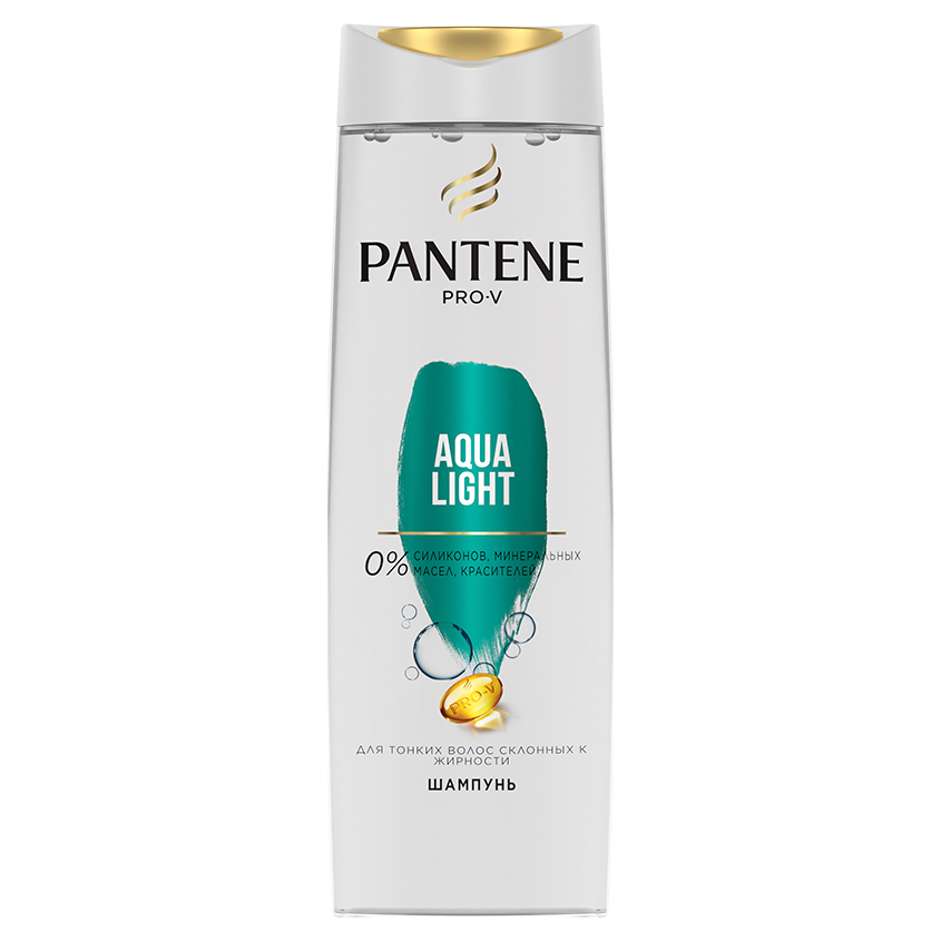 

PANTENE Легкий питательный шампунь Aqua Light