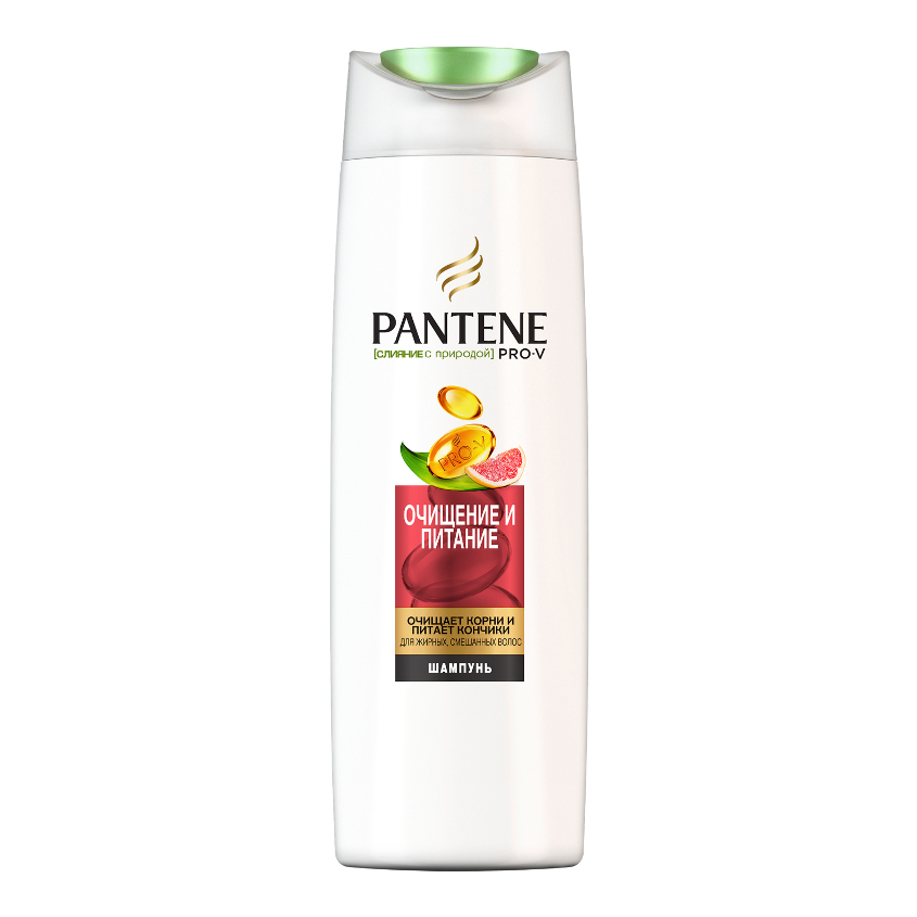 

PANTENE Шампунь Слияние с природой Очищение и Питание