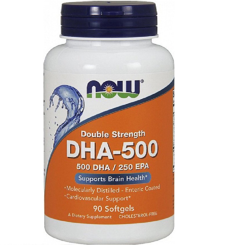 NOW Докозагексаеновая кислота (ДГК-500 (DHA-500)) 1448 мг