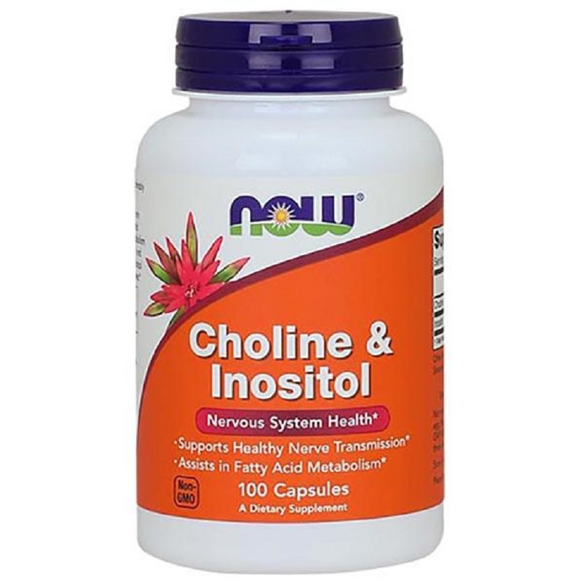 NOW Витамины группы В Холин и Инозитол 1142 мг