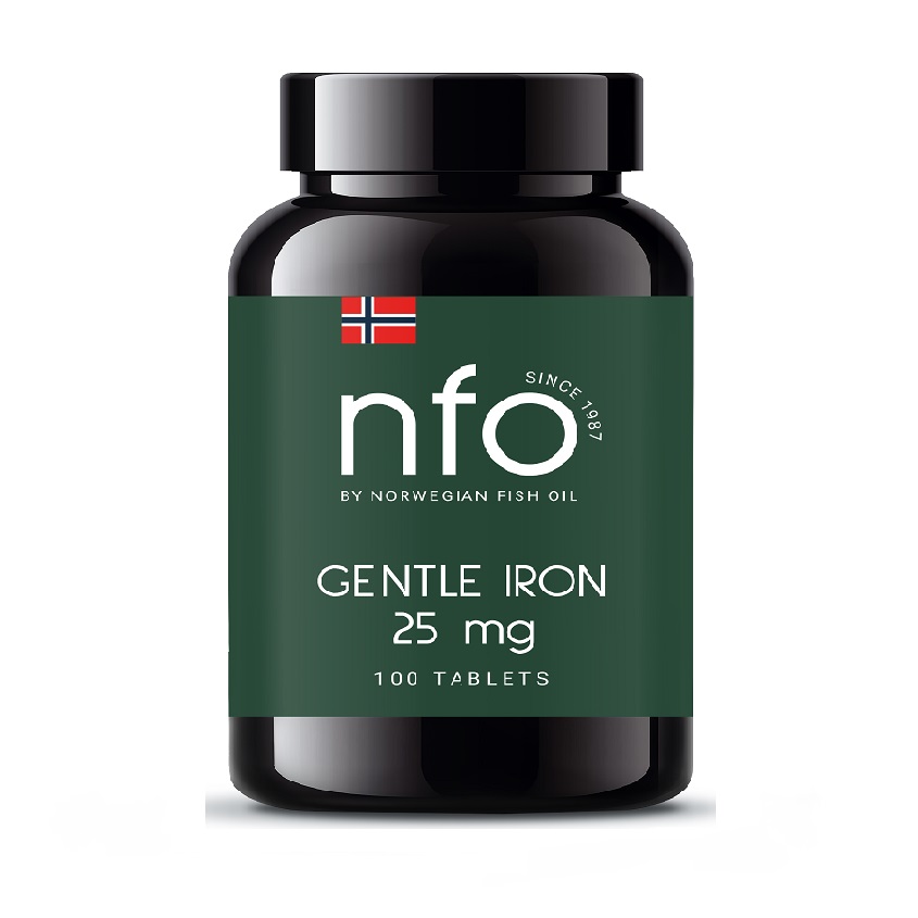 

NORVEGIAN FISH OIL Легкодоступное железо таблетки 550 мг