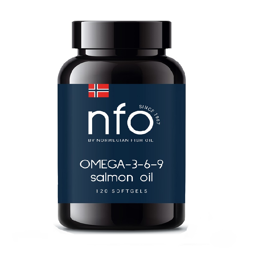 NORVEGIAN FISH OIL Омега-3 Масло лосося 745 мг
