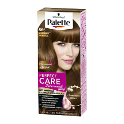 PALETTE Стойкая крем-краска Perfect Care 855 Золотистый темный мокко