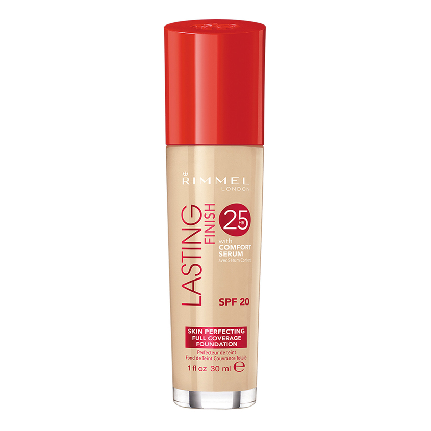

RIMMEL Тональный крем Lasting Finish 25ч с сывороткой Comfort