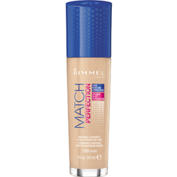 RIMMEL Тональный крем Match Perfection № 103 rimmel тональный крем match perfection 30 мл 6 оттенков тональный крем match perfection 30 мл 4 оттенка 103 true ivory 30 мл