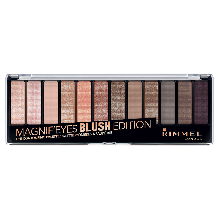 RIMMEL Палетка из 12 оттенков для век Magnifeyes Palette