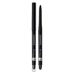 RIMMEL Водостойкий автоматический контурный карандаш для глаз Exaggerate № 262 Blackest Black