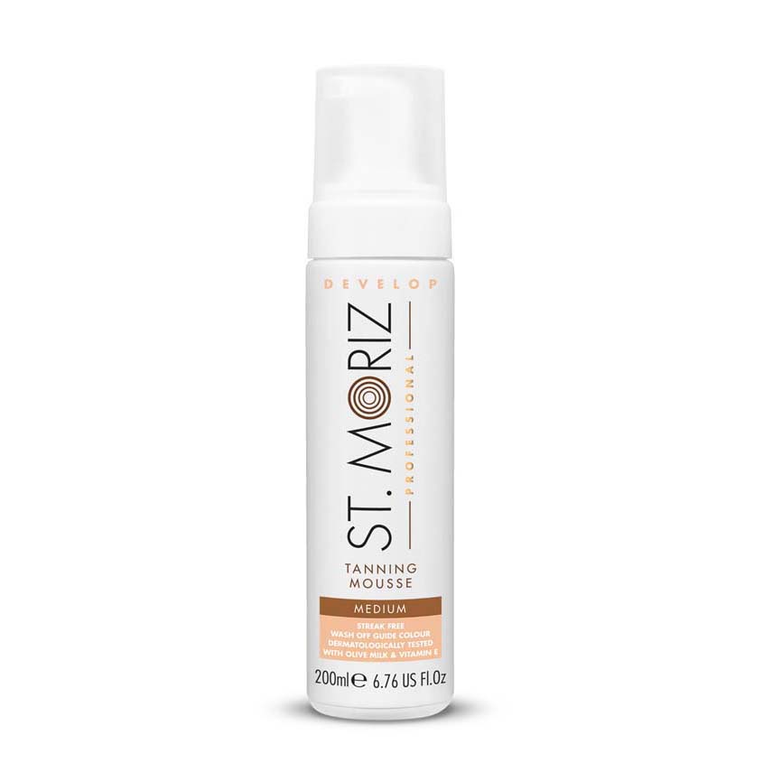 

ST. MORIZ Автобронзант-мусс тонирующий (светлый оттенок)