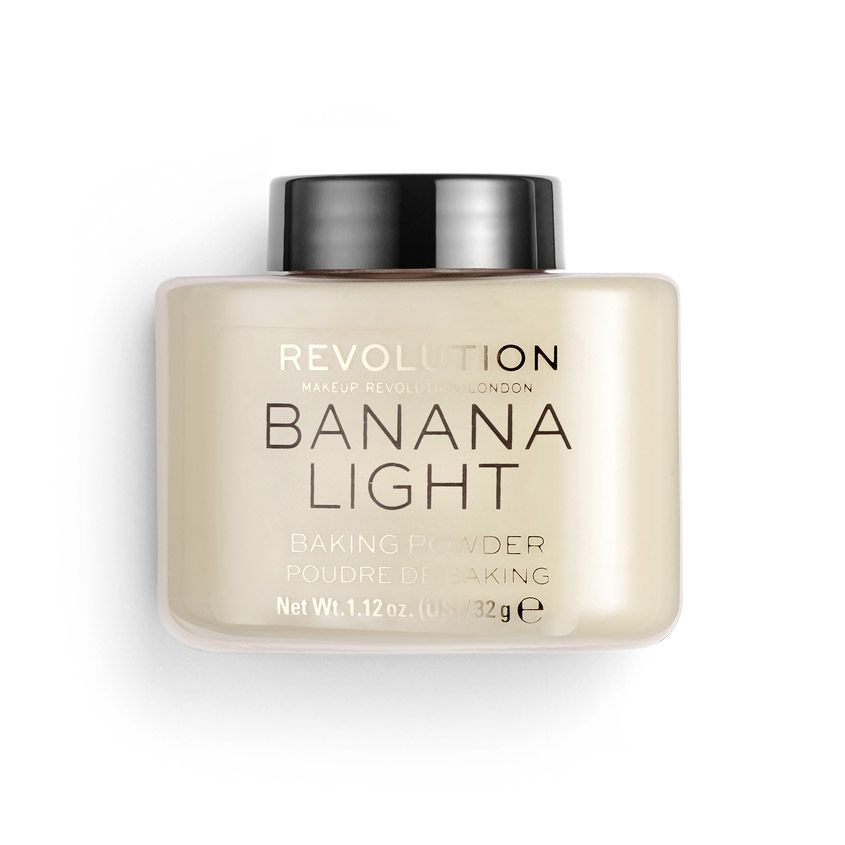 фото Revolution makeup пудра рассыпчатая baking powder, banana light