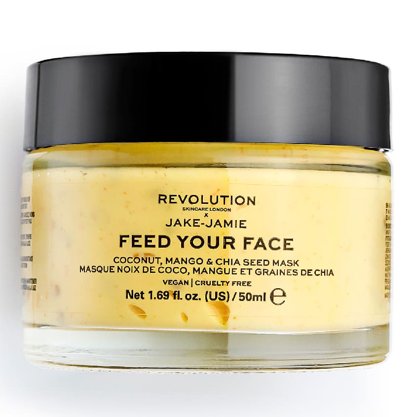 

REVOLUTION SKINCARE Маска для лица увлажняющая Кокос, магно и семена чиа