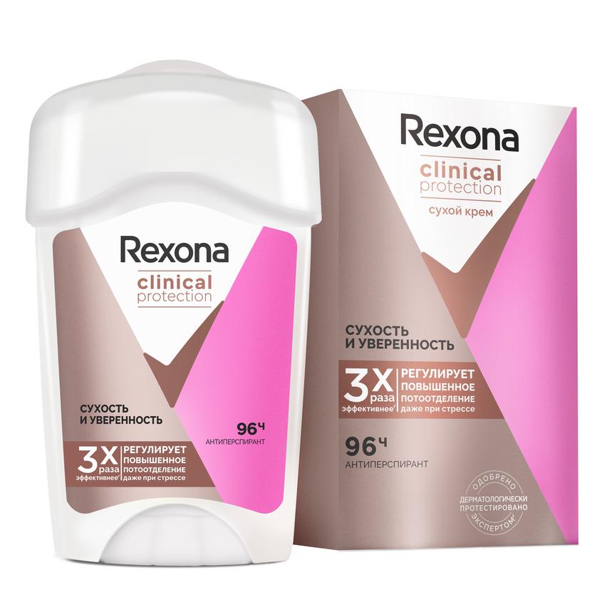 Дезодоранты REXONA Антиперспирант-дезодорант крем Сухость и Уверенность ...