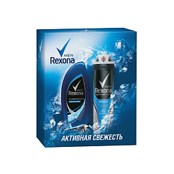 Фото #1: REXONA Набор Rexona Men Активная свежесть 150 мл + 250 мл
