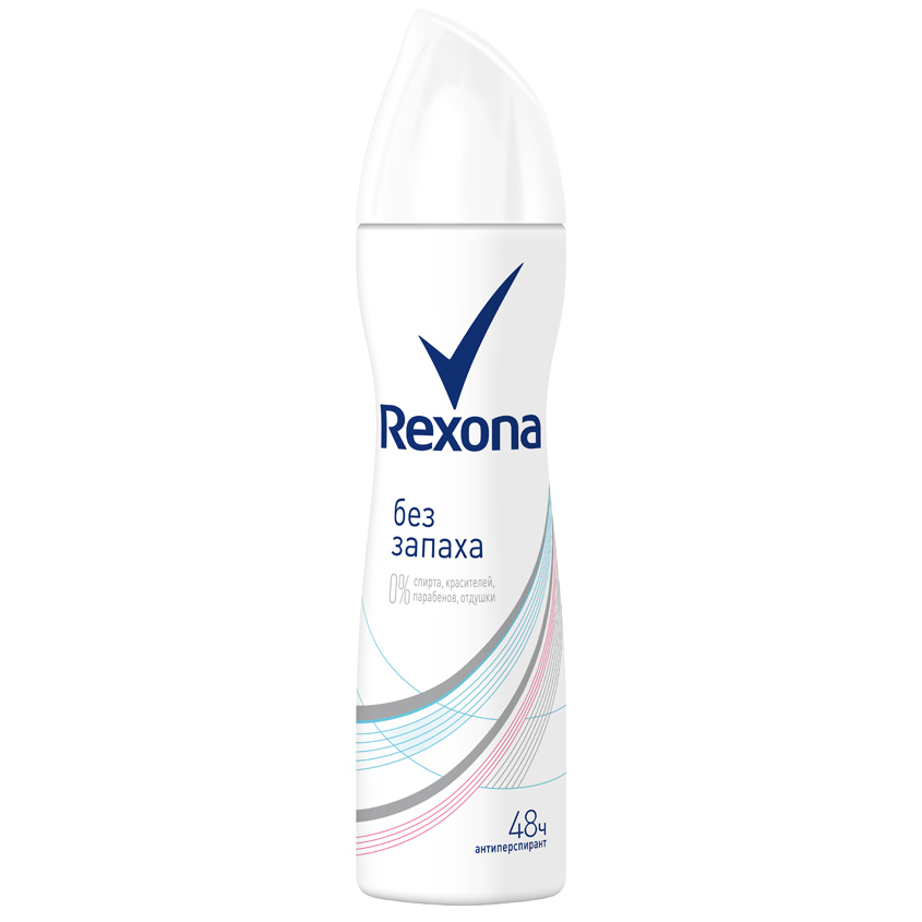 REXONA REXONA Антиперспирант-аэрозоль Чист Аэрозоль Rexona Без Запаха - первый антиперспирант без запаха для чувствительной