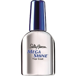 SALLY HANSEN Верхнее покрытие-сушка с зеркальным блеском Mega Shine Extended Wear Top Coat 13,3 мл