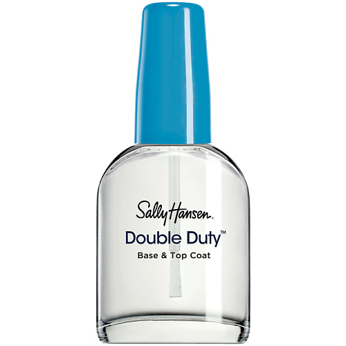 SALLY HANSEN Укрепляющее средство для ногтей 2в1: база и верхнее покрытие Double Duty Base  Top Coat