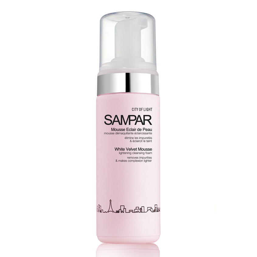 

SAMPAR PARIS Мусс для лица для снятия макияжа осветляющий тон кожи