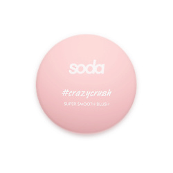 SODA SUPER SMOOTH BLUSH #crazycrush РУМЯНА 001 I LIKE YOUR SMILE