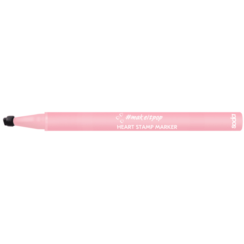 

SODA HEART STAMP MARKER #makeitpop Маркер для глаз в форме сердца