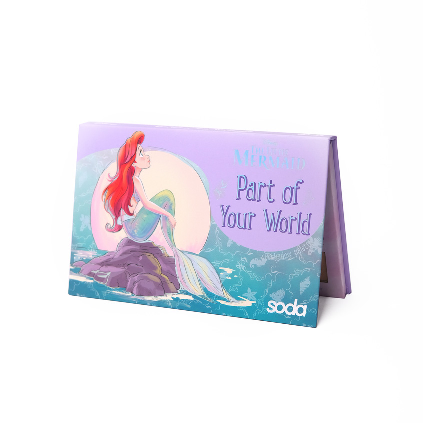 

SODA Палетка теней PART OF YOUR WORLD EYESHADOW PALETTE #exploretheocean