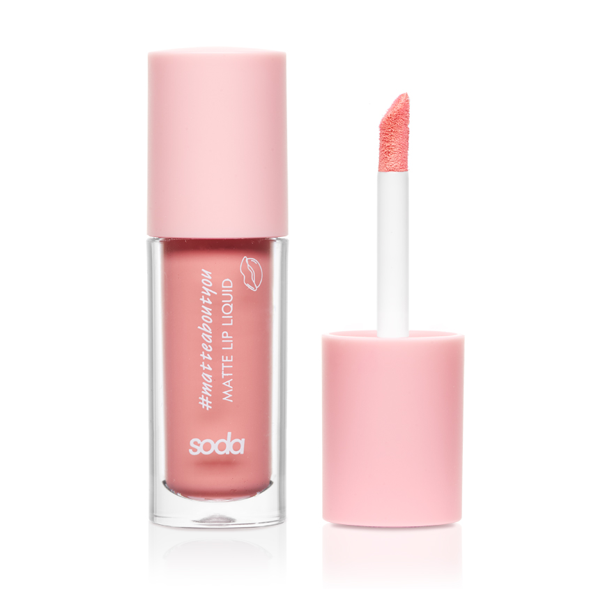 SODA MATTE LIP LIQUID #matteaboutyou МАТОВАЯ ПОМАДА 011 SAY MY NAME