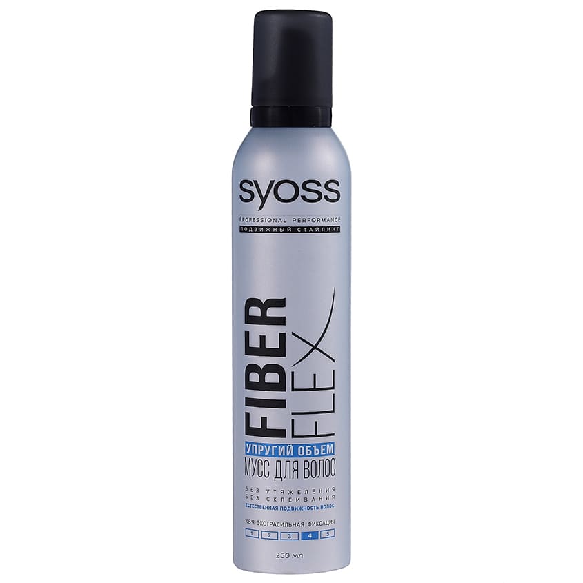 

SYOSS Мусс для укладки волос FIBERFLEX Упругий Объем