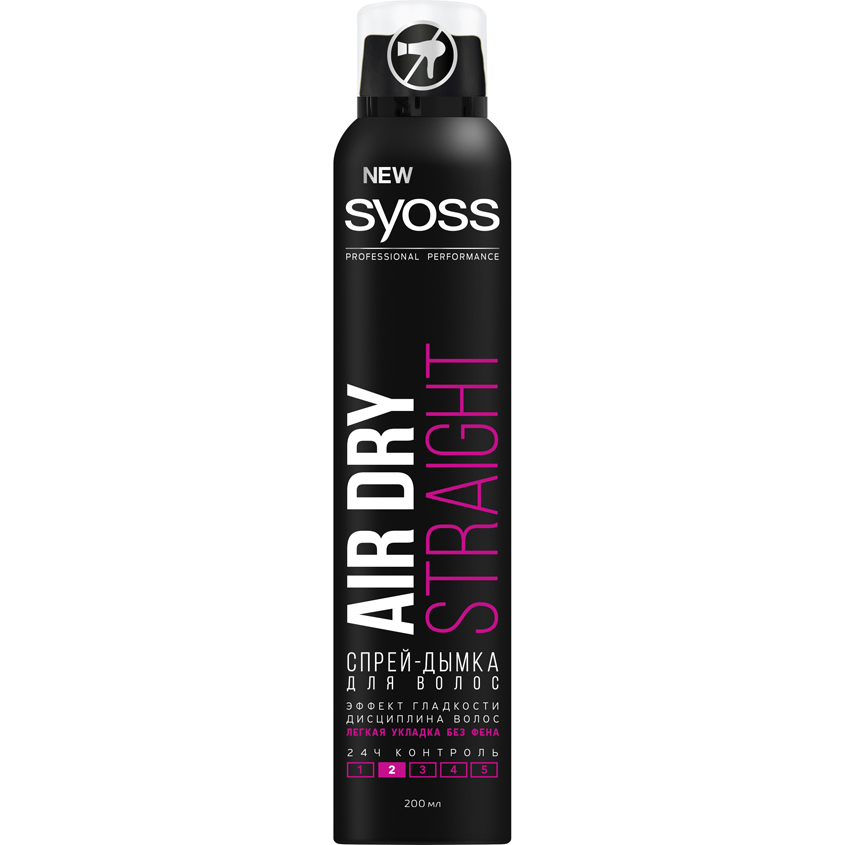 

SYOSS Спрей-дымка для волос AIR DRY Эффект гладкости