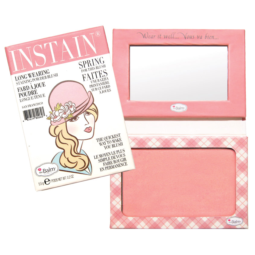 THEBALM Стойкие компактные румяна INSTAIN