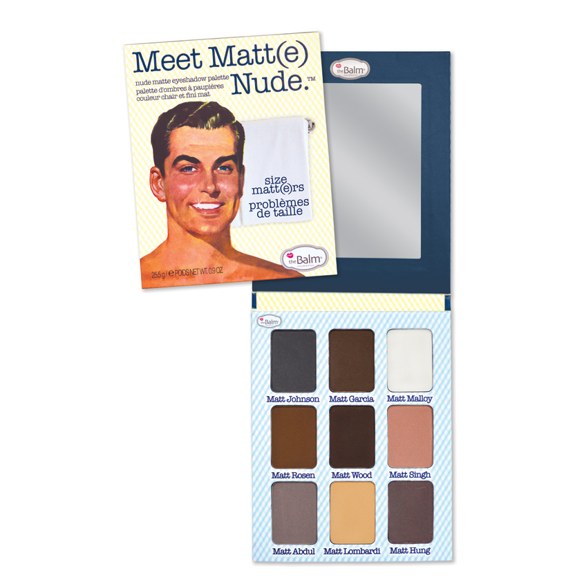 

THE BALM Палетка теней Meet Matt(e) Nude