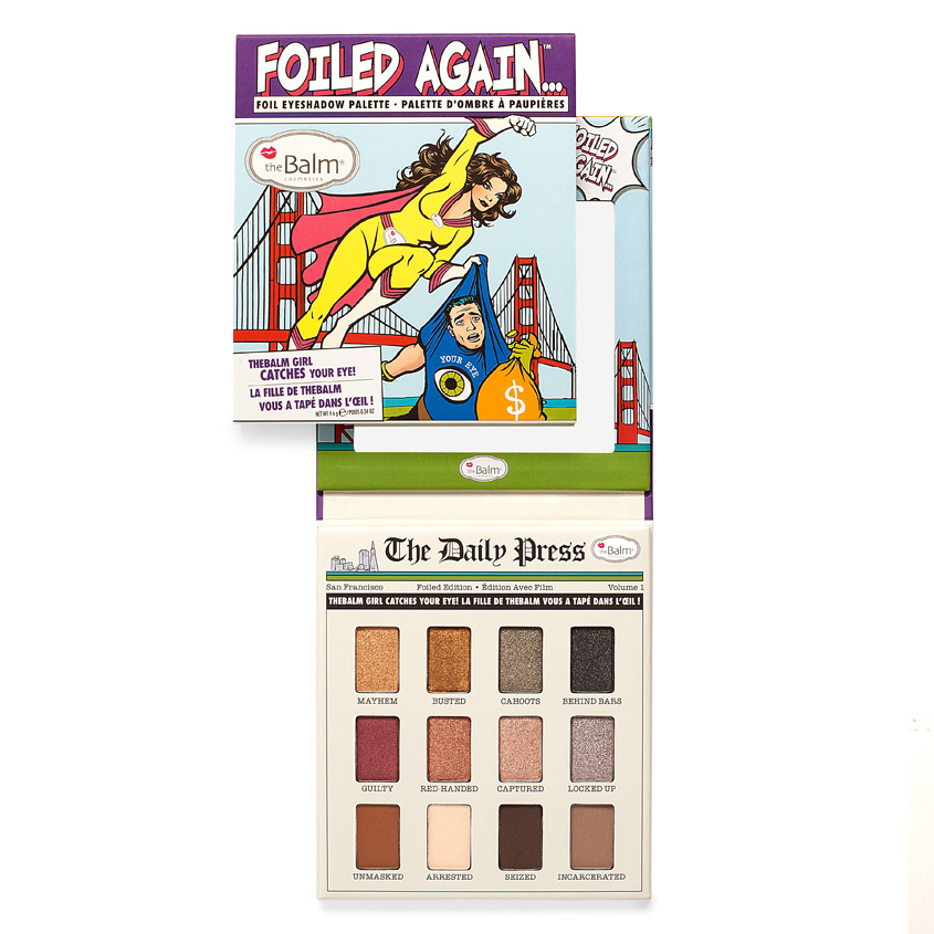 

THEBALM Палетка теней FOILED AGAIN