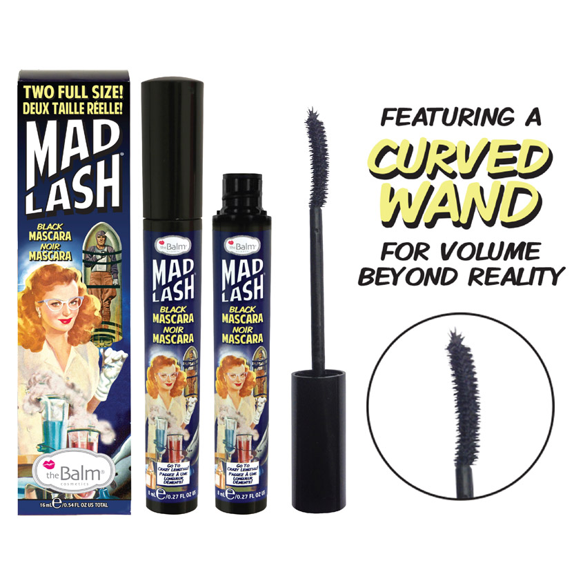 

THEBALM Набор с тушью для ресниц объем и длина Mad Lash