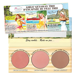 

THE BALM Палетка румян Girls Getaway Trio 3,3 г
