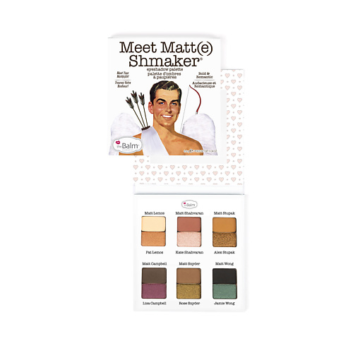 фото Thebalm палетка теней meet matt(e) shmaker