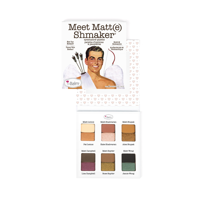 фото Thebalm палетка теней meet matt(e) shmaker