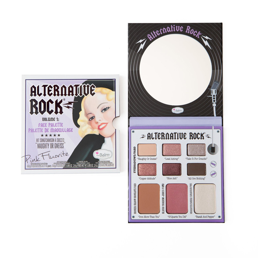 

THEBALM Палетка для макияжа лица "Альтёрнатив Рок Вол.1"