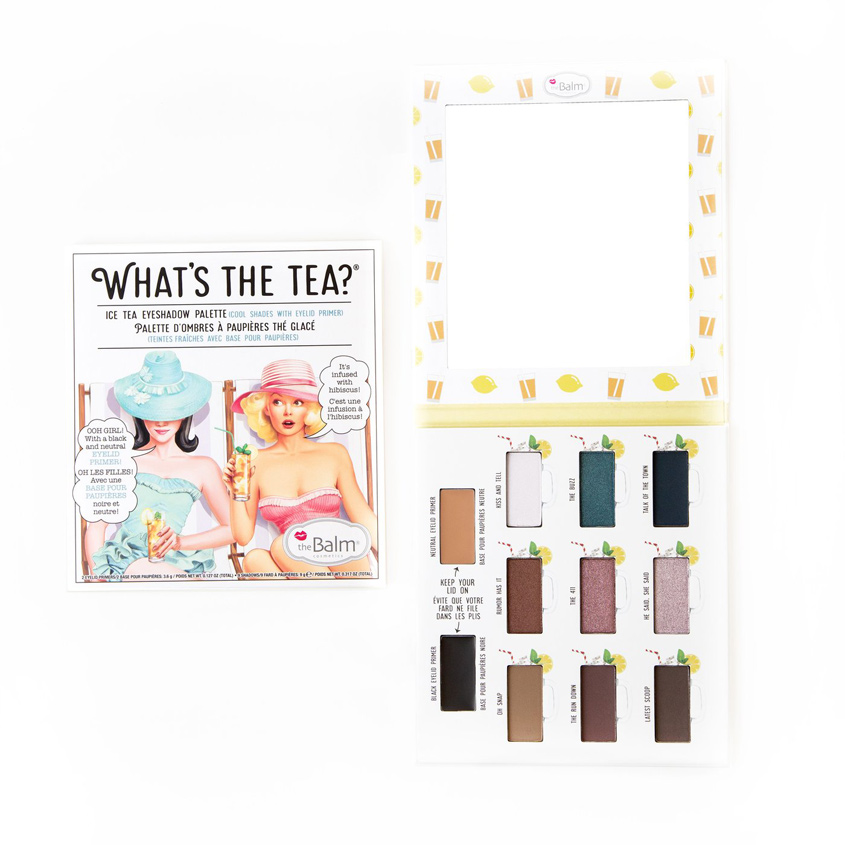 

THEBALM Палетка теней What's the Tea COLD TEA