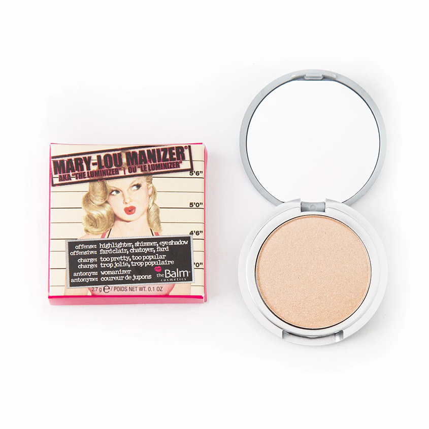 

THEBALM Хайлайтер Mary Lou Manizer в дорожном формате