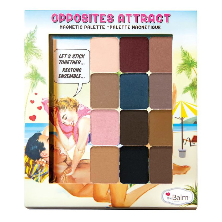 

THEBALM Палетка теней для глаз магнитная Оппозитс Аттракт