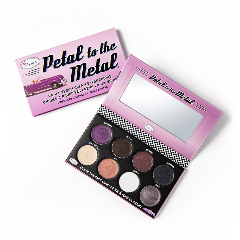 

THEBALM Палетка кремовых теней с шиммером PETAL TO THE METAL The Shift into Neutral