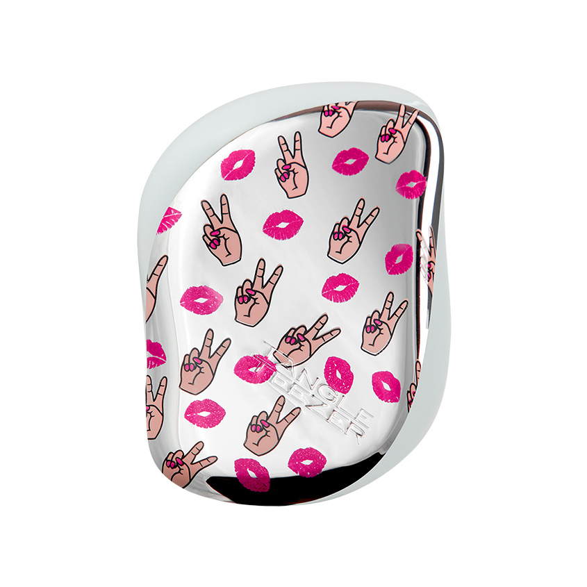 TANGLE TEEZER Расческа Compact Styler Lucy & Lydia Peace & Pout