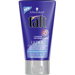 TAFT Гель для волос "Ультра" с эффектом мокрых волос сверхсильной фиксации 150 мл