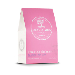 TREETS TRADITIONS Средство для принятия ванн "BATH TEA" RELAXING CHAKRA'S 3 шт. х 60 г