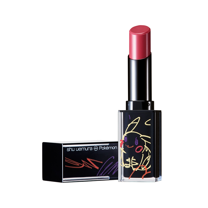 

SHU UEMURA Помада rouge unlimited laqcuer shine Коллекция Pikashu