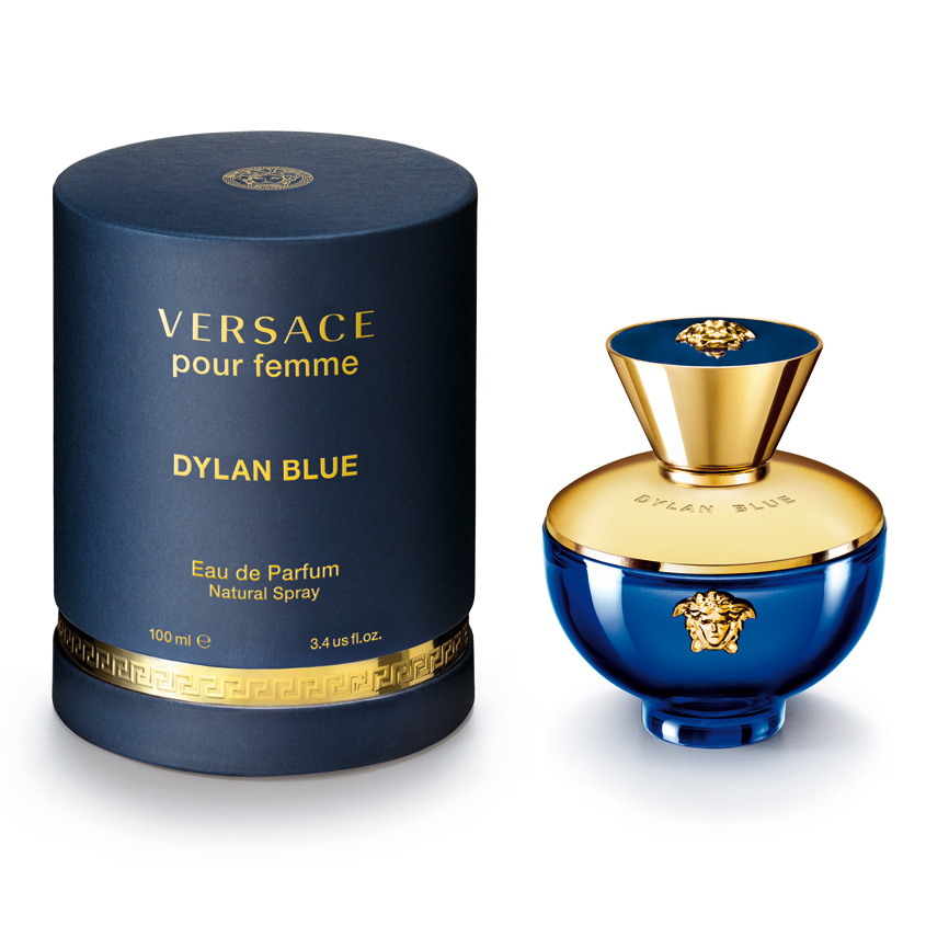 versace women's perfume blue bottle