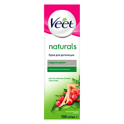 VEET Крем для депиляции Naturals с маслом ши