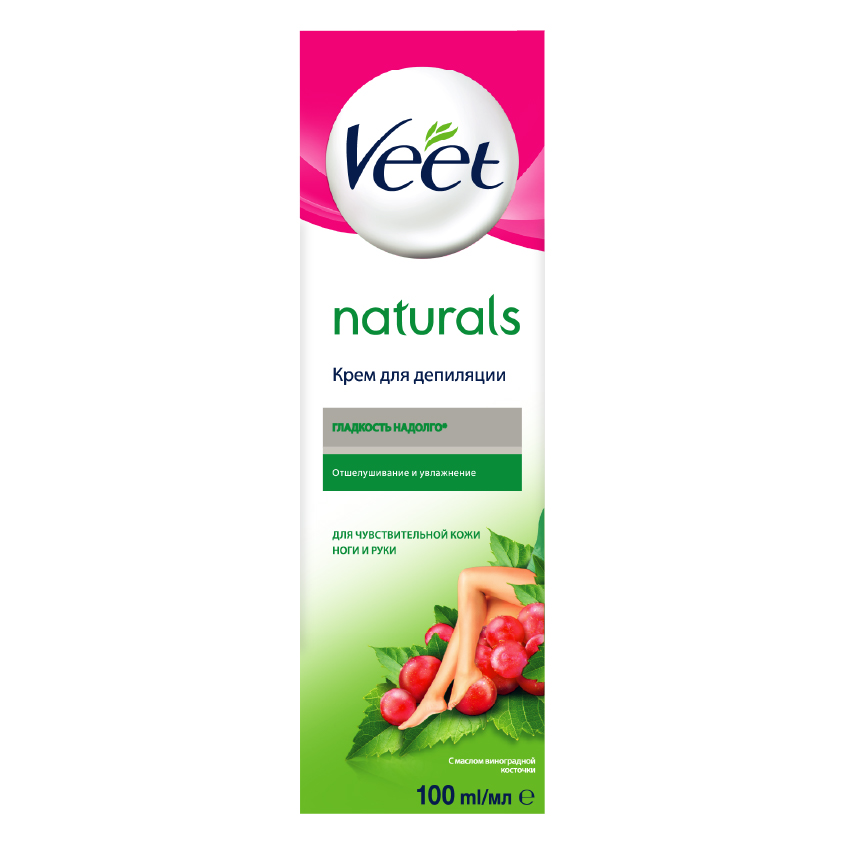 

VEET Крем для депиляции с маслом ши NATURALS